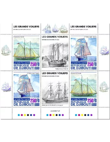 n° 3244/3245  - Timbre DJIBOUTI Poste