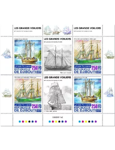 n° 3246/3247  - Timbre DJIBOUTI Poste