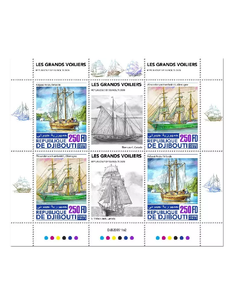 n° 3246/3247  - Timbre DJIBOUTI Poste