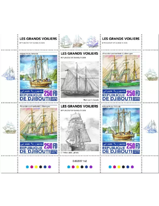 n° 3246/3247  - Timbre DJIBOUTI Poste