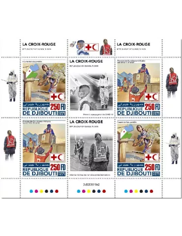 n° 3262/3263  - Timbre DJIBOUTI Poste