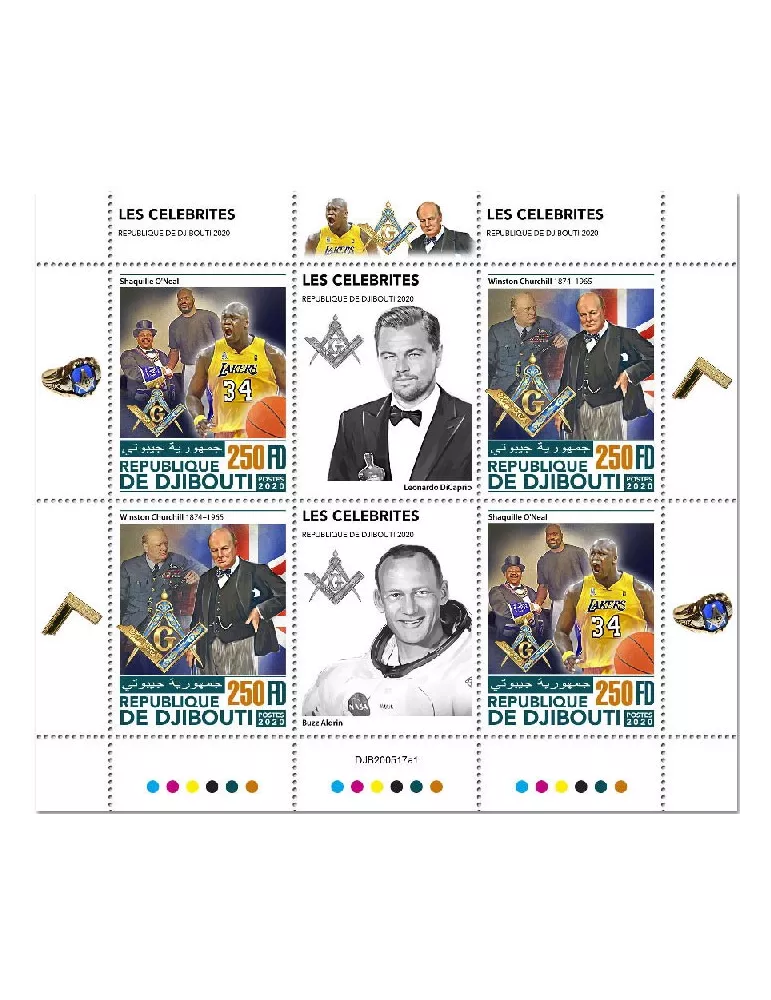 n° 3268/3269  - Timbre DJIBOUTI Poste