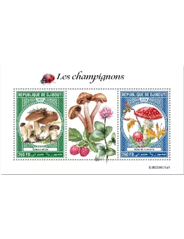n° 3368A/3368B  - Timbre DJIBOUTI Poste