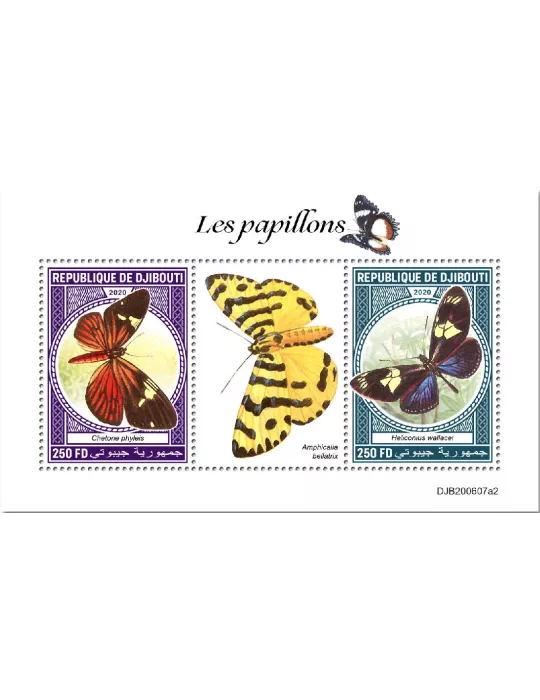 n° 3368AA/3368AB  - Timbre DJIBOUTI Poste