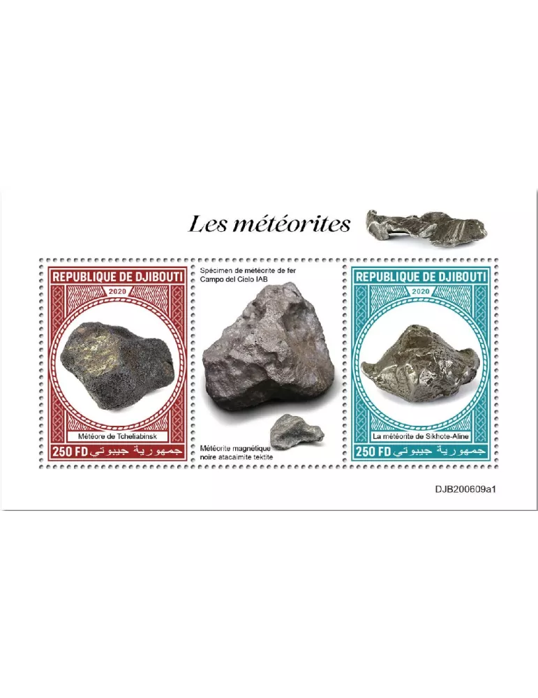 n° 3368AG/3368AH  - Timbre DJIBOUTI Poste