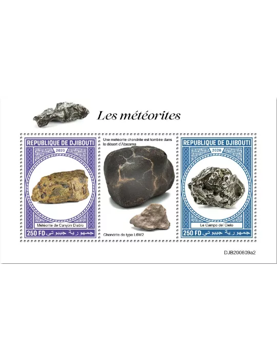n° 3368AJ/3368AK  - Timbre DJIBOUTI Poste