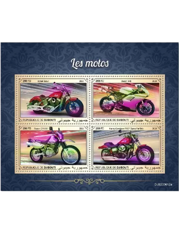 n° 3368AU/3368AX  - Timbre DJIBOUTI Poste