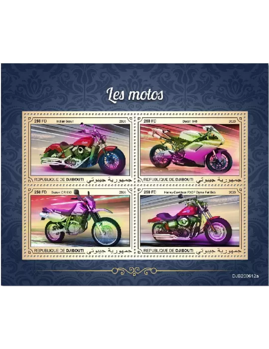 n° 3368AU/3368AX  - Timbre DJIBOUTI Poste