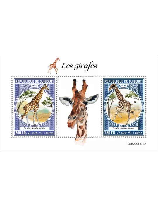 n° 3368BS/3368BT  - Timbre DJIBOUTI Poste