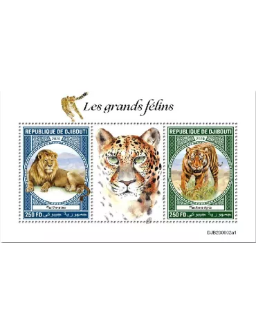n° 3368E/3368F  - Timbre DJIBOUTI Poste