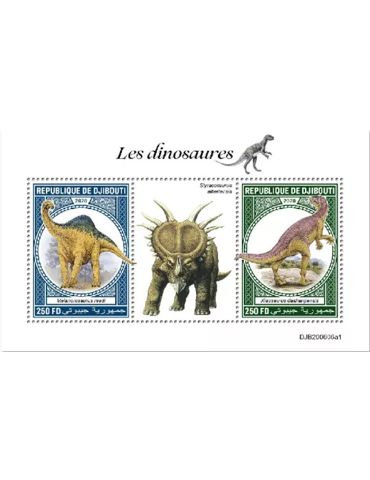 n° 3368U/3368T  - Timbre DJIBOUTI Poste