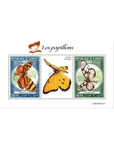 n° 3368Y/3368Z  - Timbre DJIBOUTI Poste