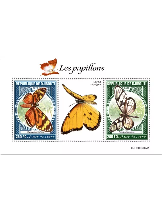 n° 3368Y/3368Z  - Timbre DJIBOUTI Poste