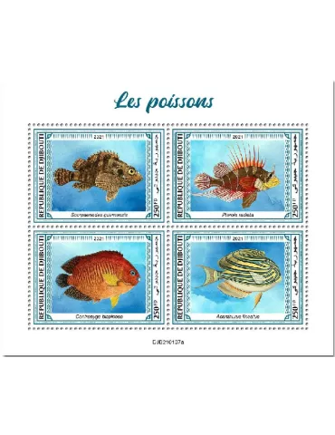n° 3397/3400  - Timbre DJIBOUTI Poste