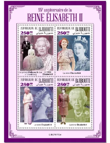 n° 3421/3424  - Timbre DJIBOUTI Poste