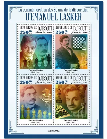n° 3441/3444  - Timbre DJIBOUTI Poste