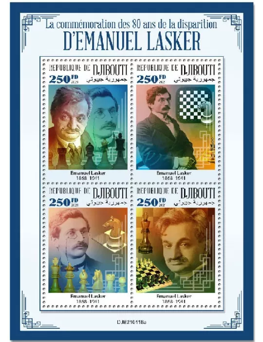 n° 3441/3444  - Timbre DJIBOUTI Poste