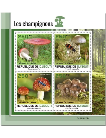 n° 3455/3458  - Timbre DJIBOUTI Poste