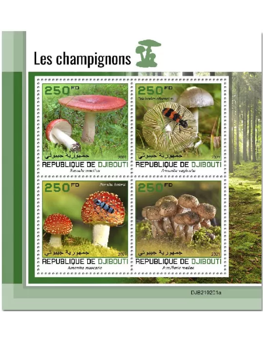 n° 3455/3458  - Timbre DJIBOUTI Poste