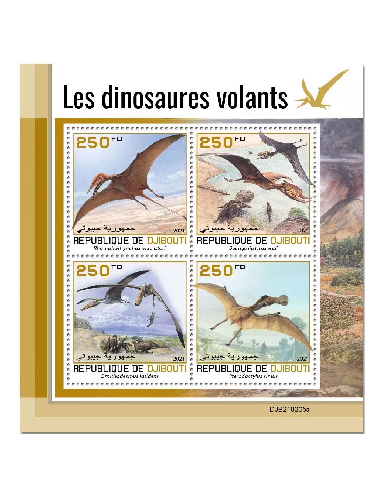 n° 3471/3474  - Timbre DJIBOUTI Poste