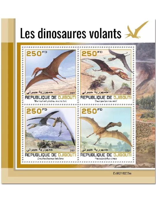 n° 3471/3474  - Timbre DJIBOUTI Poste