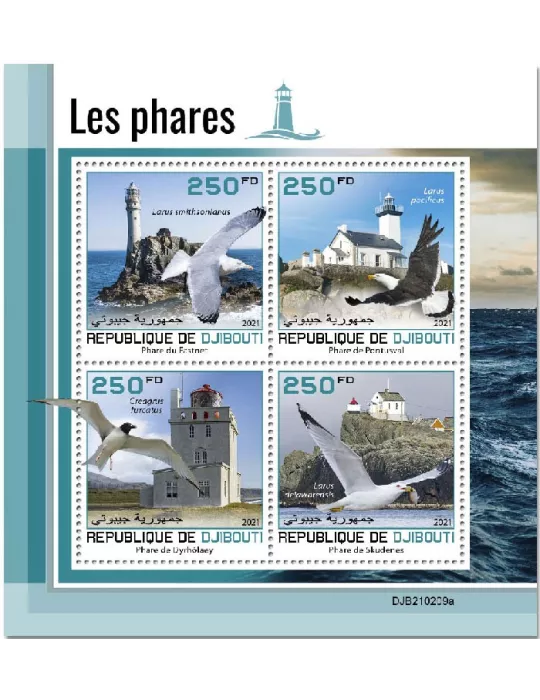 n° 3487/3490  - Timbre DJIBOUTI Poste