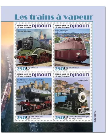 n° 3495/3498  - Timbre DJIBOUTI Poste