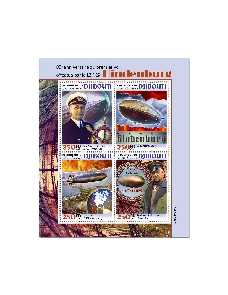 n° 3511/3514  - Timbre DJIBOUTI Poste