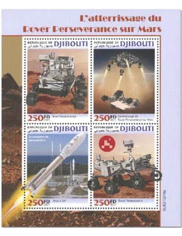 n° 3527/3530  - Timbre DJIBOUTI Poste