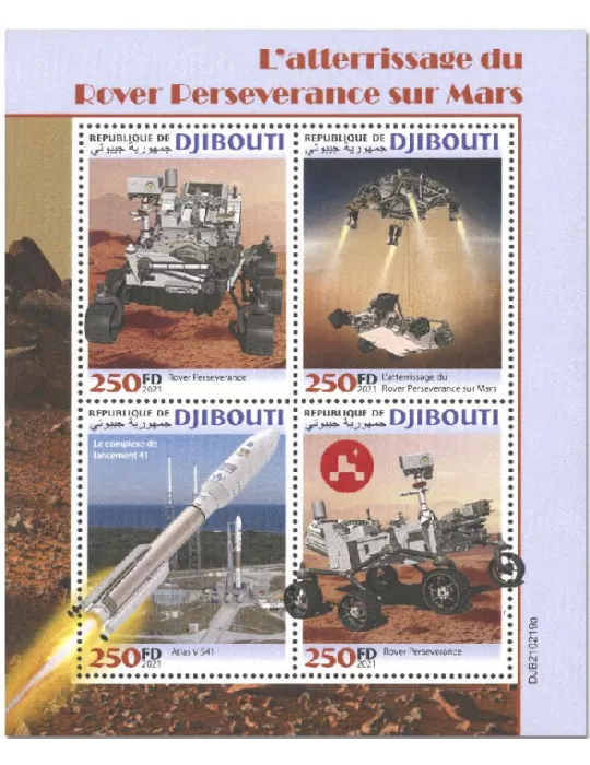 n° 3527/3530  - Timbre DJIBOUTI Poste