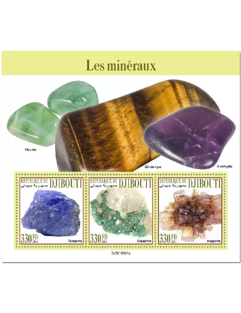 n° 3541/3543  - Timbre DJIBOUTI Poste