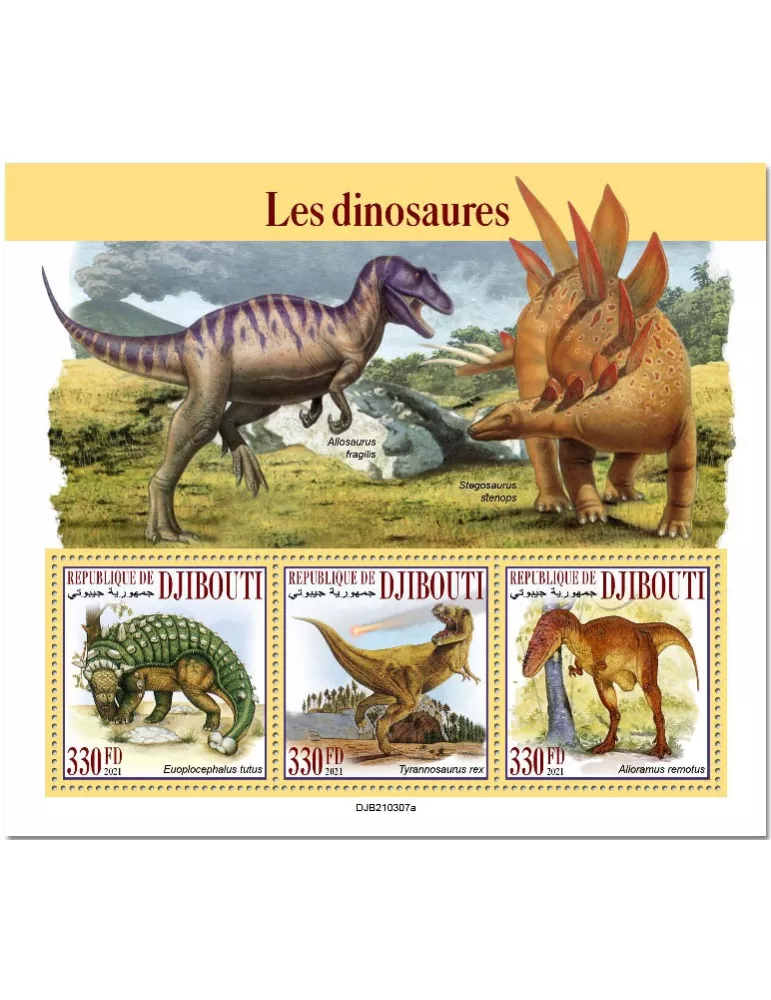 n° 3559/3561  - Timbre DJIBOUTI Poste