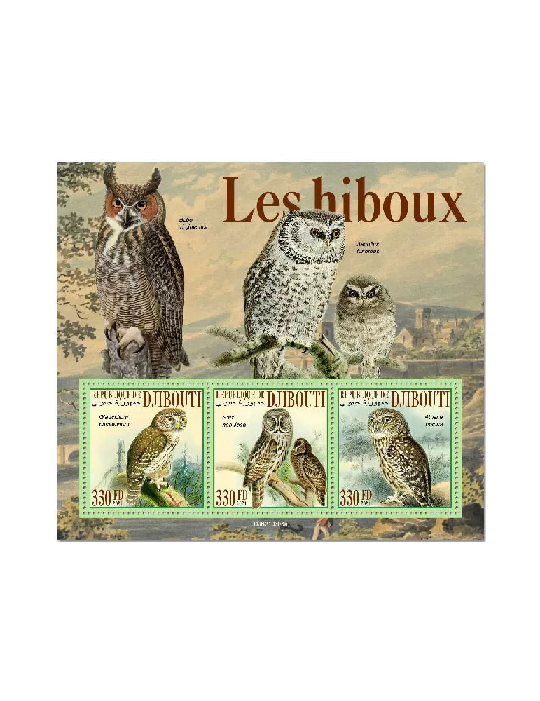n° 3562/3564  - Timbre DJIBOUTI Poste