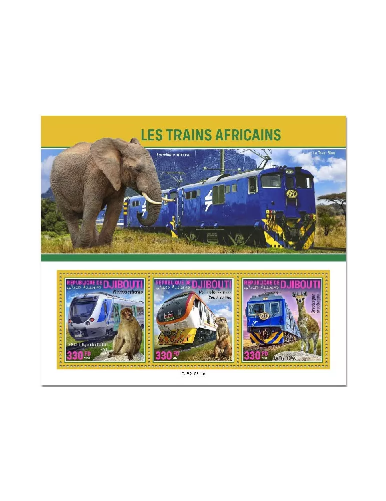 n° 3571/3573  - Timbre DJIBOUTI Poste