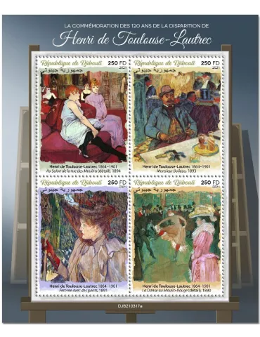 n° 3591/3593  - Timbre DJIBOUTI Poste