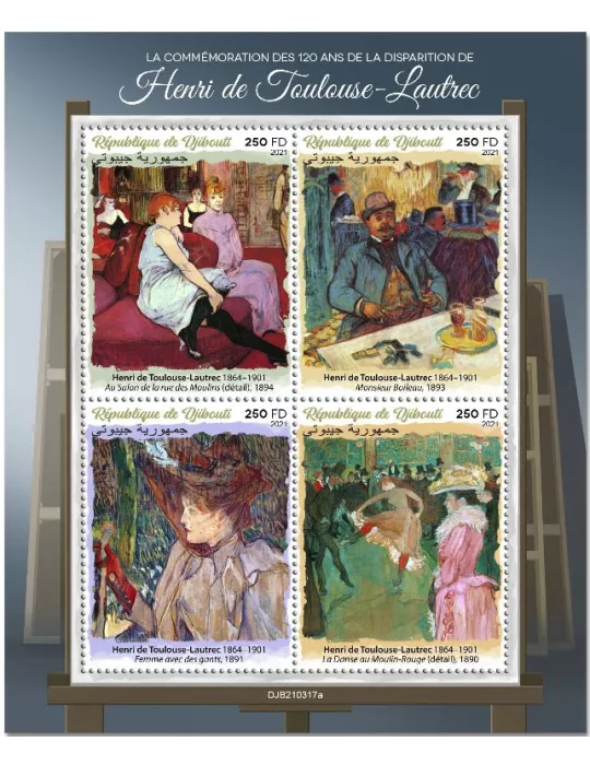n° 3591/3593  - Timbre DJIBOUTI Poste