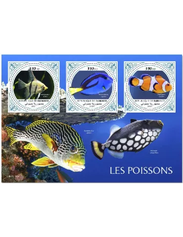 n° 3625/3627  - Timbre DJIBOUTI Poste