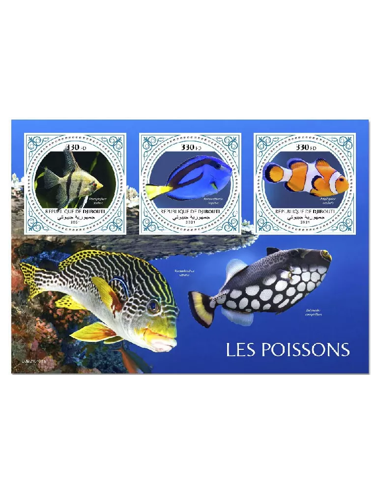 n° 3625/3627  - Timbre DJIBOUTI Poste