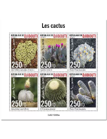 n° 3688/3693  - Timbre DJIBOUTI Poste