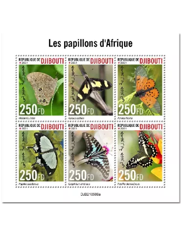 n° 3710/3715  - Timbre DJIBOUTI Poste