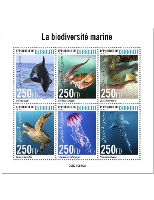 n° 3716/3721  - Timbre DJIBOUTI Poste