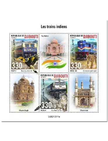 n° 3722/3724  - Timbre DJIBOUTI Poste