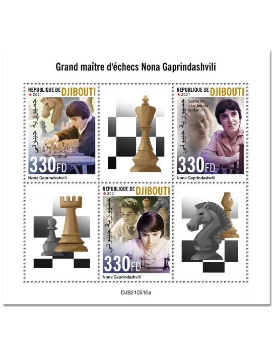 n° 3737/3739  - Timbre DJIBOUTI Poste
