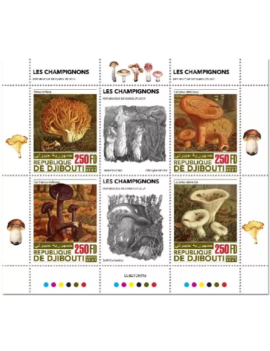 n° 3757/3760  - Timbre DJIBOUTI Poste