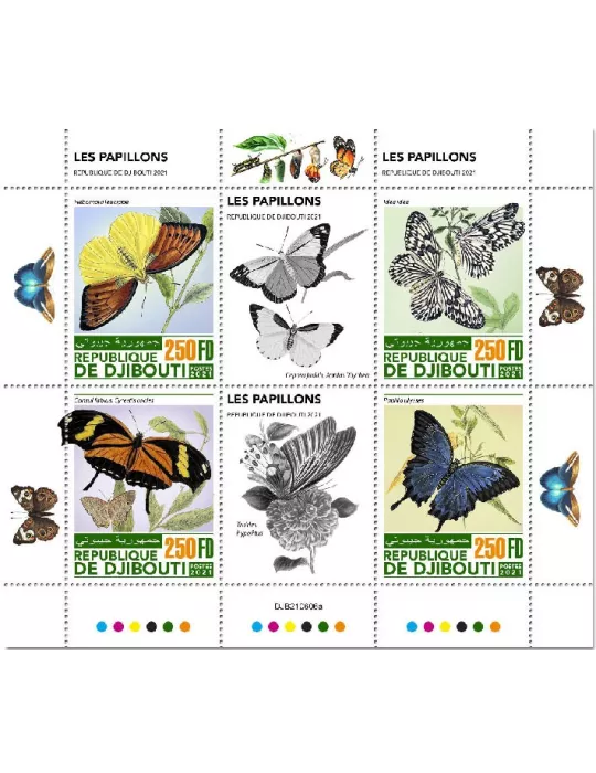 n° 3777/3780  - Timbre DJIBOUTI Poste