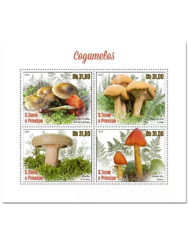 n° 7245/7248  - Timbre SAINT-THOMAS ET PRINCE Poste
