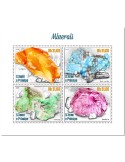 n° 7253/7256  - Timbre SAINT-THOMAS ET PRINCE Poste