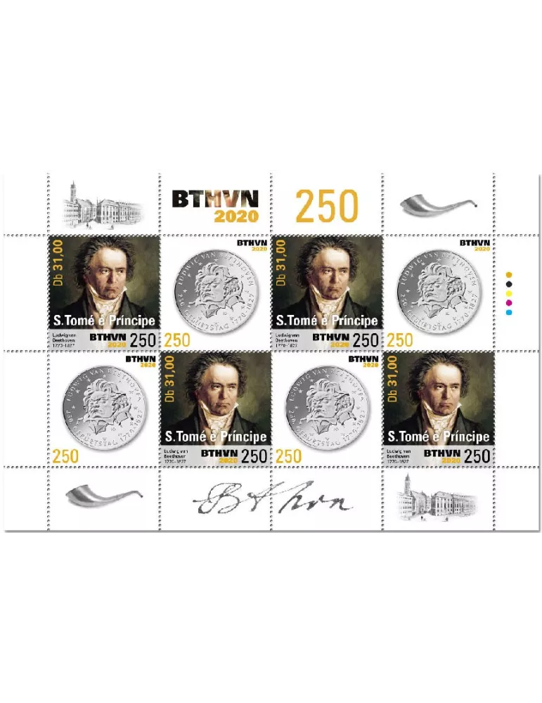n° 7319/7320  - Timbre SAINT-THOMAS ET PRINCE Poste