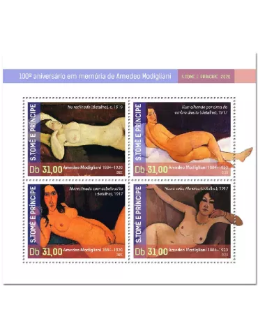 n° 7325/7328  - Timbre SAINT-THOMAS ET PRINCE Poste