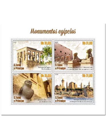 n° 7333/7336  - Timbre SAINT-THOMAS ET PRINCE Poste